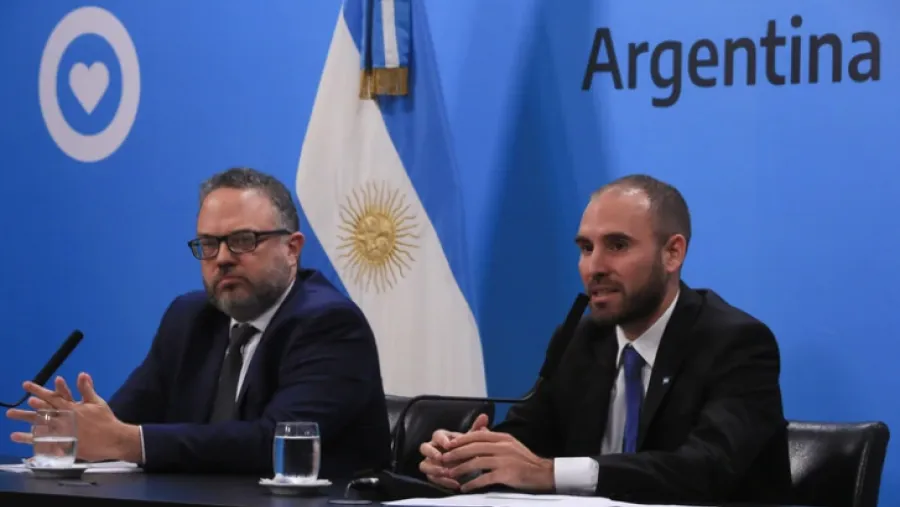 Martín Guzmán y Matías Kulfas Martín Guzmán y Matías Kulfas
