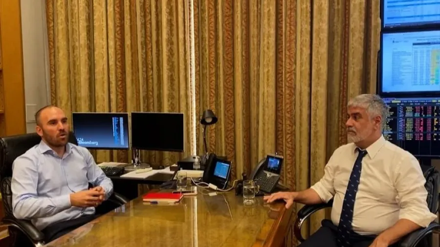Guzmán y Feletti se reunieron con el FMI Guzmán y Feletti se reunieron con el FMI
