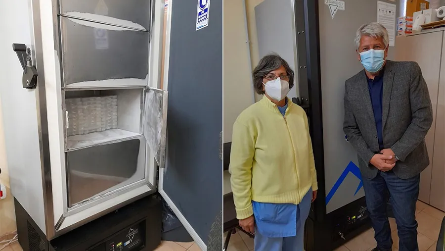 La secretaria de Salud de la provincia hizo entrega de ultrafreezers verticales a los hospitales Centenario (Gualeguaychú) y Justo José de Urquiza (Concepción del Uruguay). La secretaria de Salud de la provincia hizo entrega de ultrafreezers verticales a los hospitales Centenario (Gualeguaychú) y Justo José de Urquiza (Concepción del Uruguay).