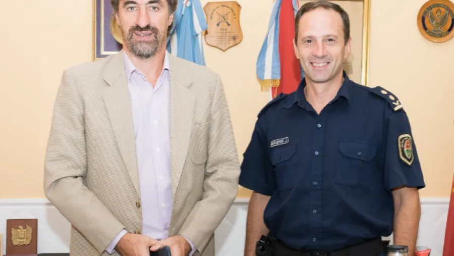 Giano se reunió con Beguerie para articular acciones sobre la seguridad en Concordia Giano se reunió con Beguerie para articular acciones sobre la seguridad en Concordia