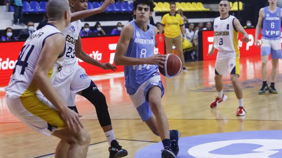 Básquet: con aporte entrerriano, Argentina debutó con un triunfo en el Sudamericano U18 Básquet: con aporte entrerriano, Argentina debutó con un triunfo en el Sudamericano U18