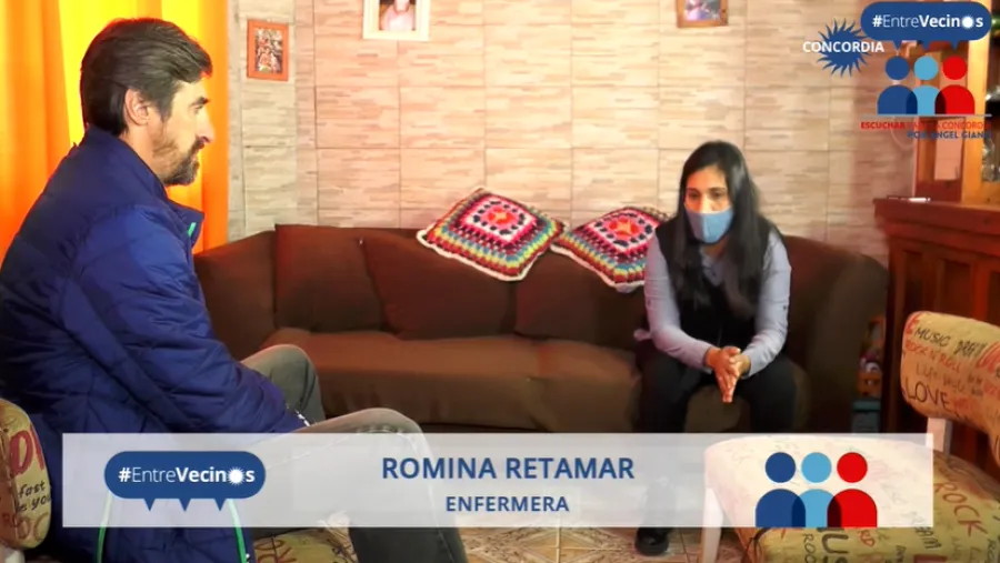 Ciclo “Entre Vecinxs”: Giano dialogó con una enfermera del área Covid del Masvernat Ciclo “Entre Vecinxs”: Giano dialogó con una enfermera del área Covid del Masvernat