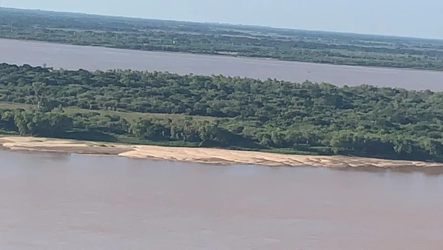 bajante río Paraná bajante río Paraná