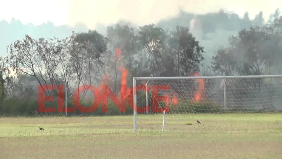 incendio pastizales Paraná incendio pastizales Paraná