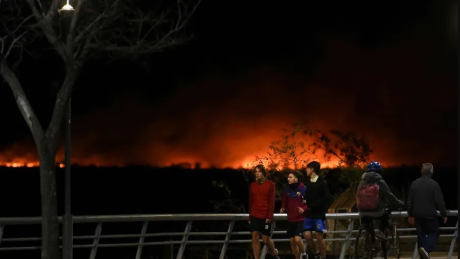 incendios islas Costanera de Rosario incendios islas Costanera de Rosario