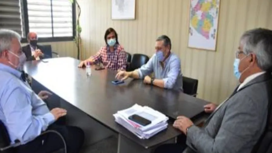 Autoridades de Iosper se reunieron con los nuevos directivos de Femer Autoridades de Iosper se reunieron con los nuevos directivos de Femer