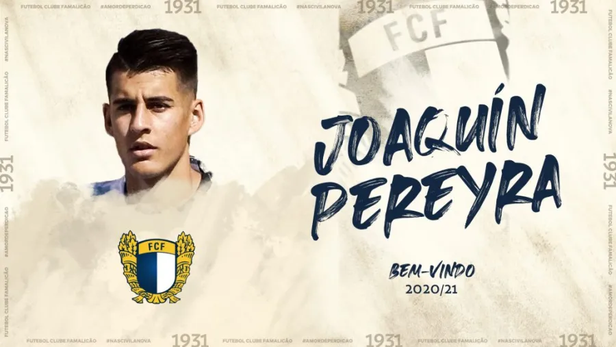 Joaquín Pereyra Presentaron al paranaense Joaquín Pereyra en Portugal
