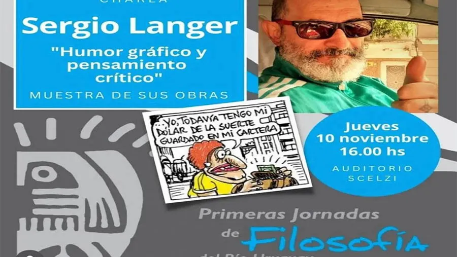 Afiche de promoción e invitación a las primeras Jornadas de Filosofía del Río Uruguay. Afiche de promoción e invitación a las primeras Jornadas de Filosofía del Río Uruguay.