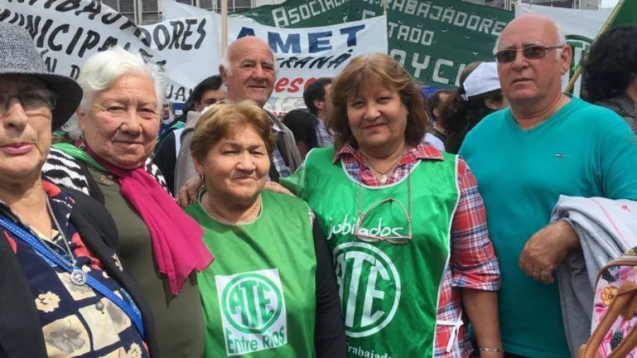 Juana Ávalos, dirigente de ATE Juana Ávalos, dirigente de ATE