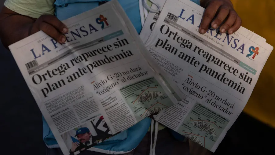 Gobierno de Ortega deja sin papel y saca de circulación al principal diario de Nicaragua Gobierno de Ortega deja sin papel y saca de circulación al principal diario de Nicaragua
