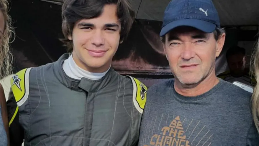 Agustín Martínez y Omar Martínez El “Gurí” Martínez y su hijo Agustín buscarán ser campeones este fin de semana en La Plata