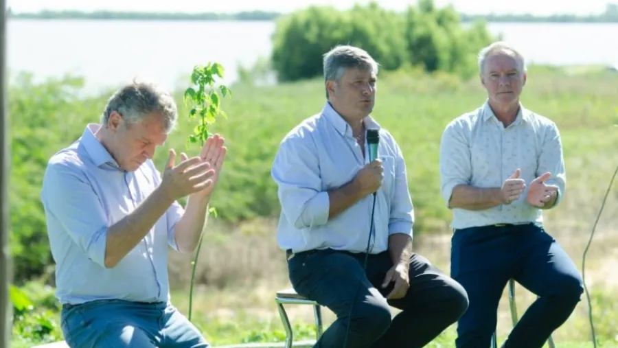 Galimberti y Schneider presentaron su espacio en Paraná Galimberti y Schneider presentaron su espacio en Paraná