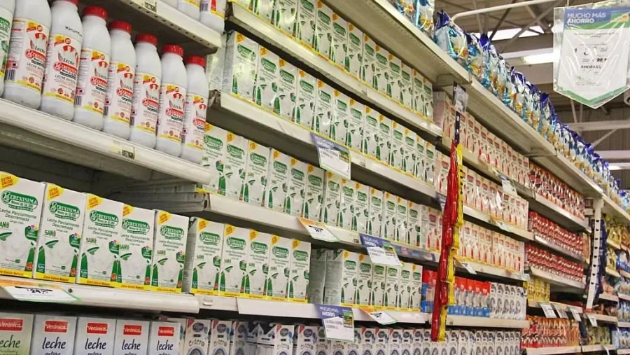 Góndola Leche Góndola leche
