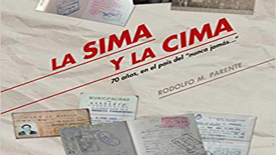 Portada del libro "La sima y la cima" de Rodolfo Parente Portada del libro "La sima y la cima" de Rodolfo Parente