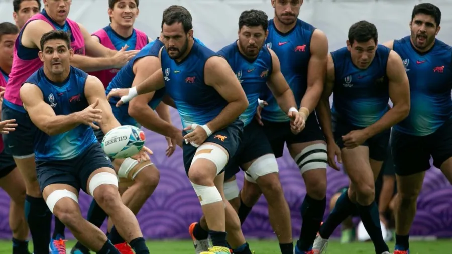 Los Pumas entrenan Los Pumas entrenan