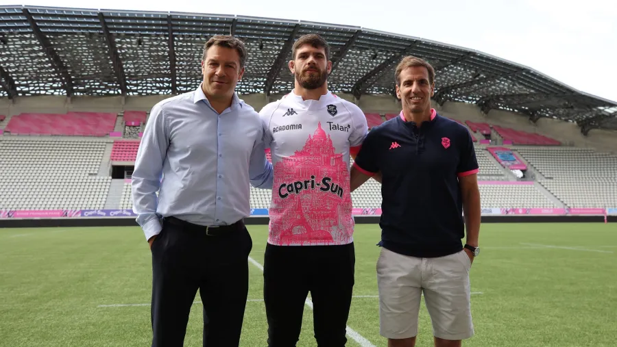 Marcos Kremer Rugby: presentaron al entrerriano Marcos Kremer en el Stade Francais