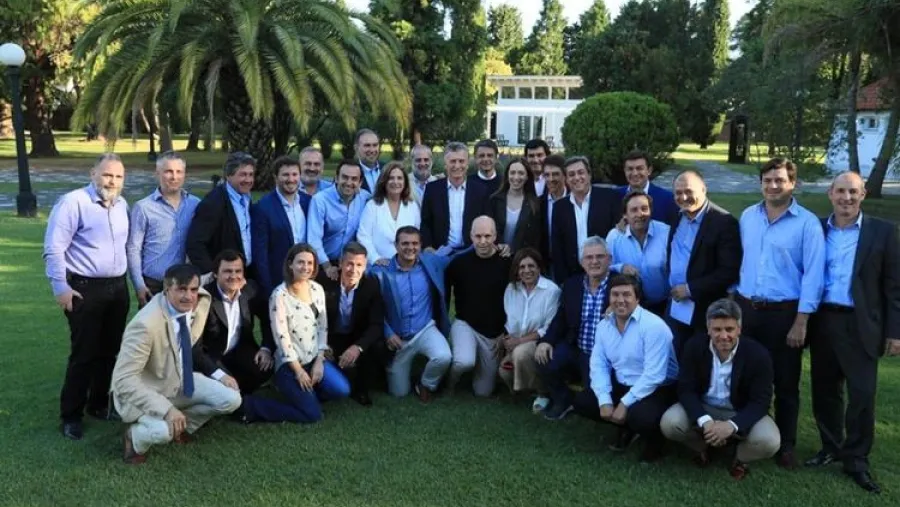Macri en Olivos Macri en Olivos