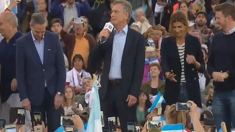Macri en Rosario Macri en Rosario