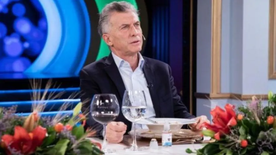 Mauricio Macri con Juana Viale Mauricio Macri con Juana Viale