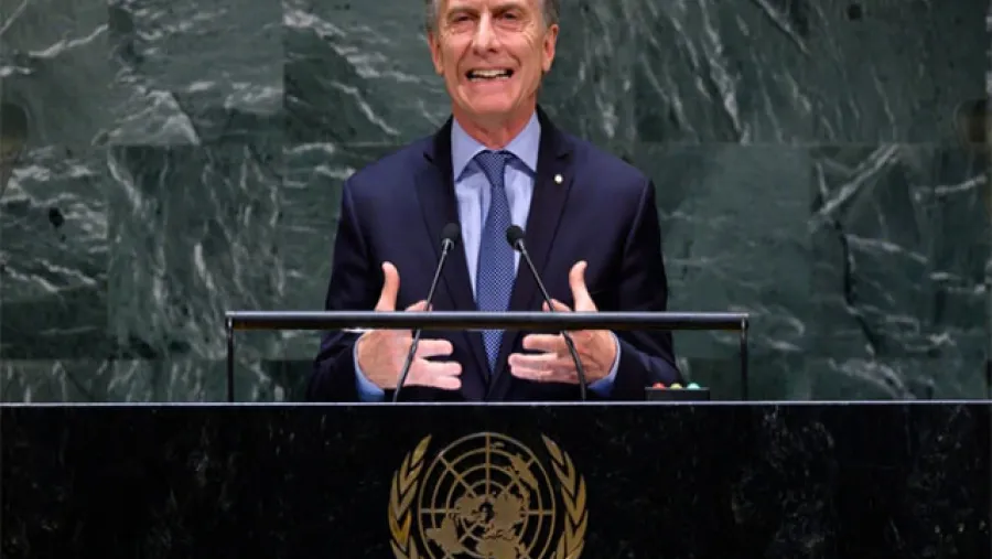 Macri ante la ONU Macri ante la ONU