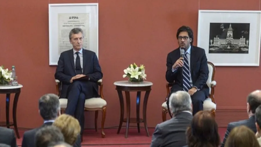 Macri y Garavano Macri y Garavano