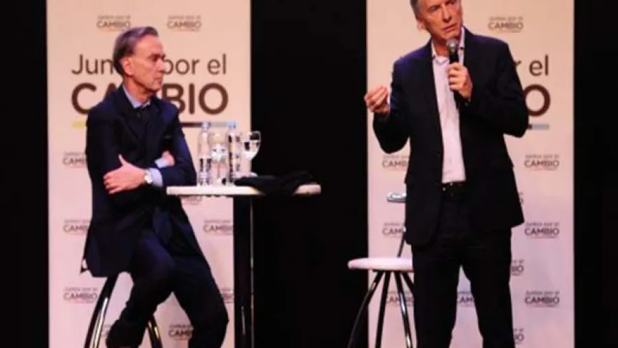 Macri y Pichetto en Parque Norte Macri y Pichetto en Parque Norte