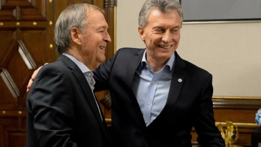 Macri y Schiaretti Macri y Schiaretti