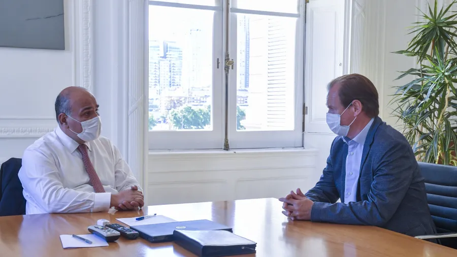 Bordet y Manzur dialogaron sobre obras y apertura de pasos fronterizos Bordet y Manzur dialogaron sobre obras y apertura de pasos fronterizos