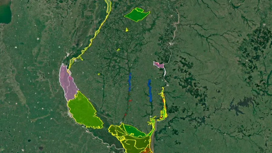 Presentaron el mapa de Áreas Naturales Protegidas de la provincia Presentaron el mapa de Áreas Naturales Protegidas de la provincia
