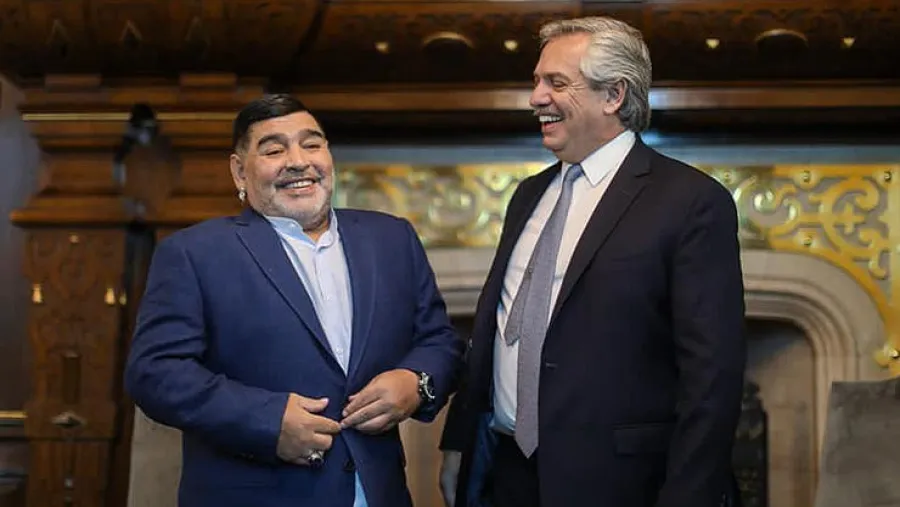 Maradona y Fernández Maradona y Fernández