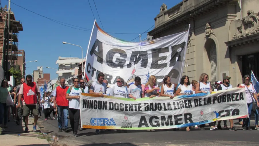 movilización AGMER movilización AGMER