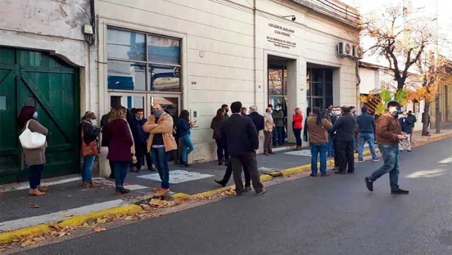 marcha de abogados en Concordia marcha de abogados en Concordia