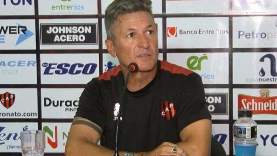 Mario Sciacqua Superliga: Mario Sciacqua no seguirá siendo el director técnico de Patronato