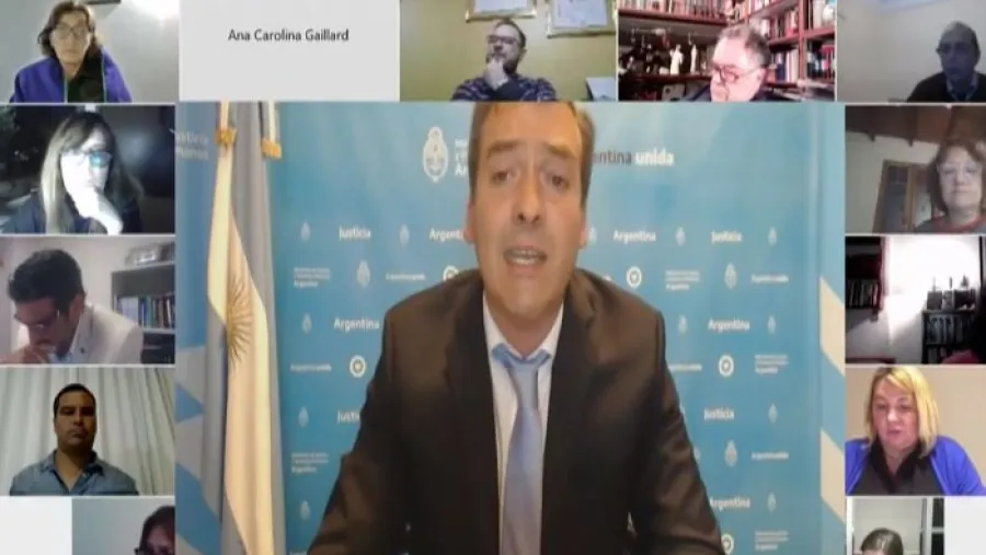 ministro de Justicia de la Nación, Martín Soria ministro de Justicia de la Nación, Martín Soria