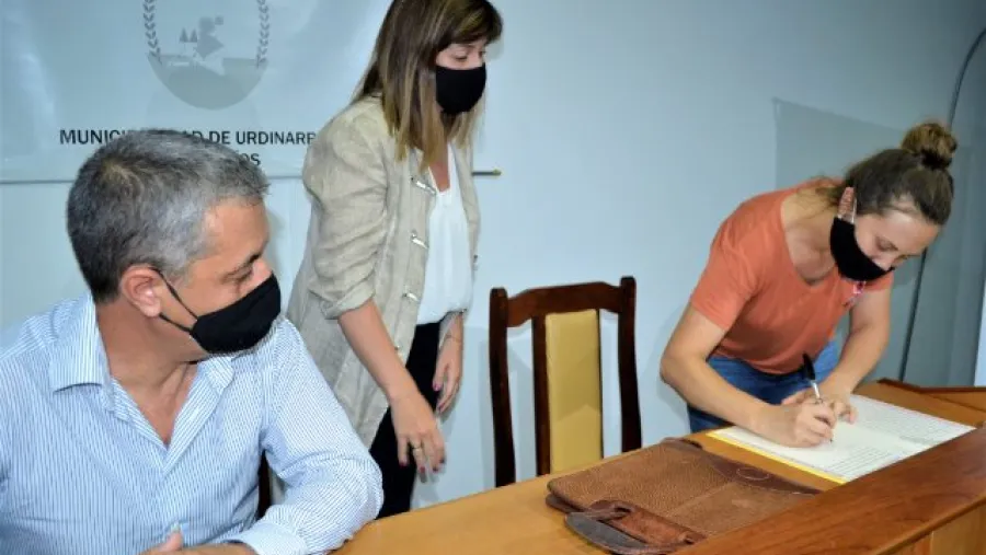 Sergio Martínez y autoridades del club Luciano Sergio Martínez y autoridades del club Luciano