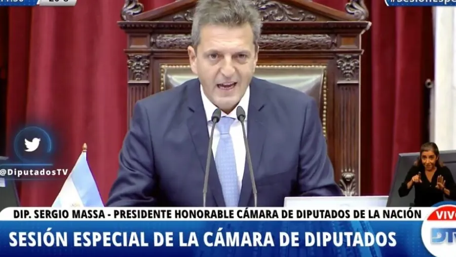 Massa sesión por Ganancias Massa sesión por Ganancias