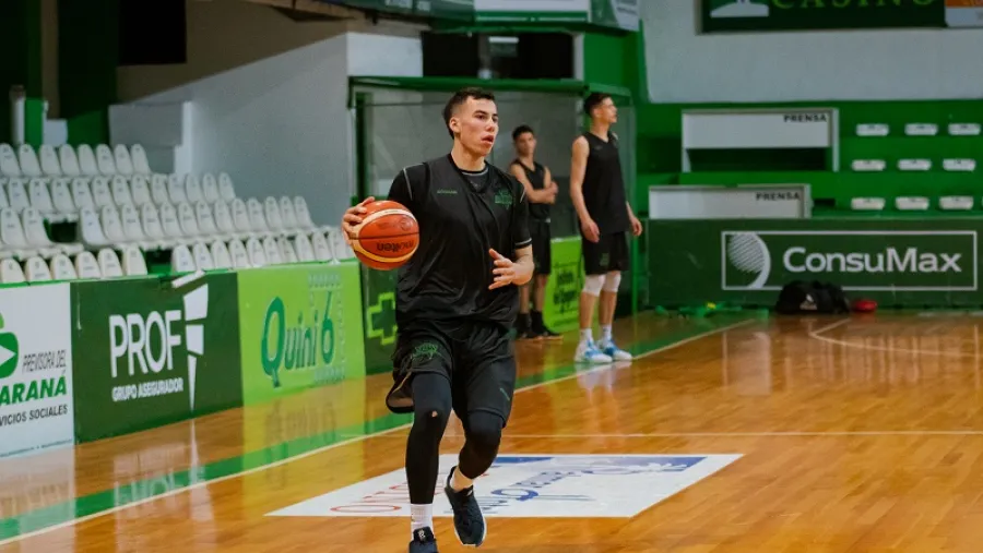 “Quiero seguir ganando experiencia”, aseguró el base Matías Alluchón “Quiero seguir ganando experiencia”, aseguró el base Matías Alluchón