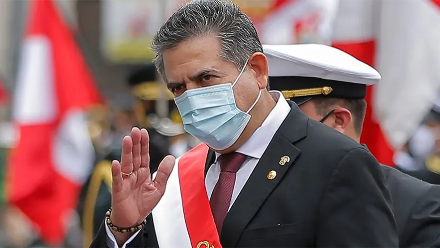 Merino había asumido la Presidencia el 10 de noviembre. Merino había asumido la Presidencia el 10 de noviembre.