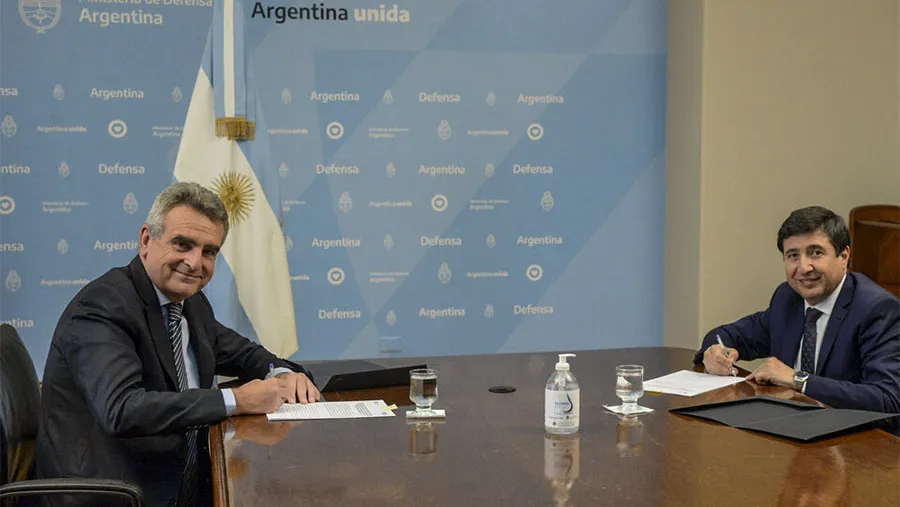 Agustín Rossi y Daniel Arroyo. Agustín Rossi y Daniel Arroyo.
