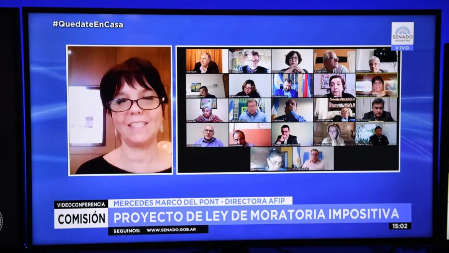 El oficialismo avanzó en el Senado con el dictamen de la moratoria El oficialismo avanzó en el Senado con el dictamen de la moratoria