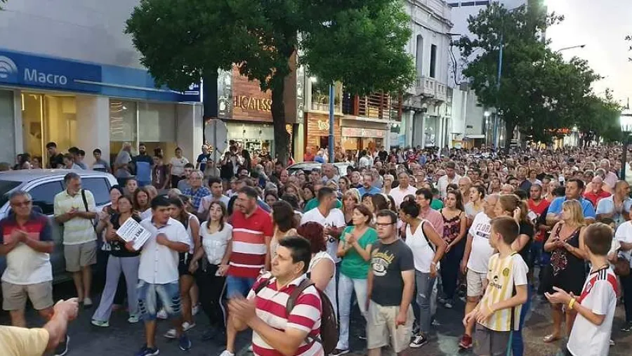 Movilización en Rafaela Movilización en Rafaela