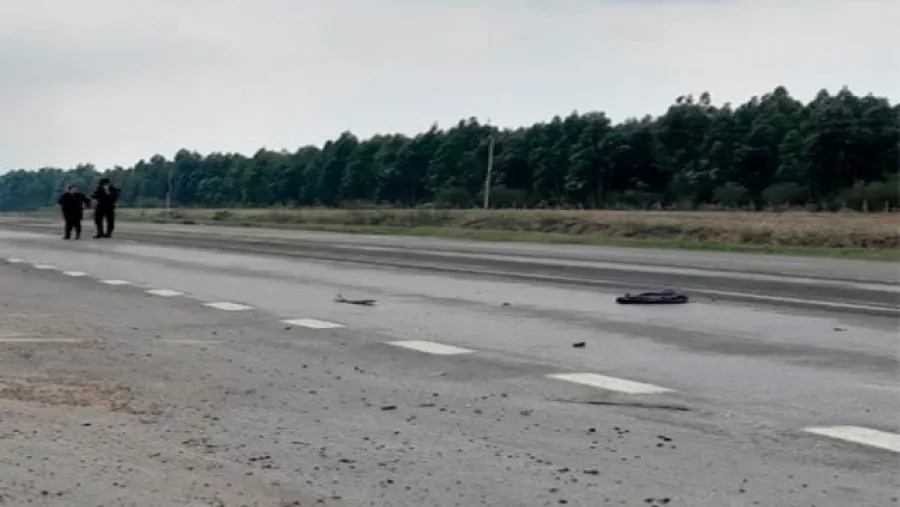 Murió un mochilero oriundo de Uruguay tras ser atropellado en la Autovía 14 Murió un mochilero oriundo de Uruguay tras ser atropellado en la Autovía 14
