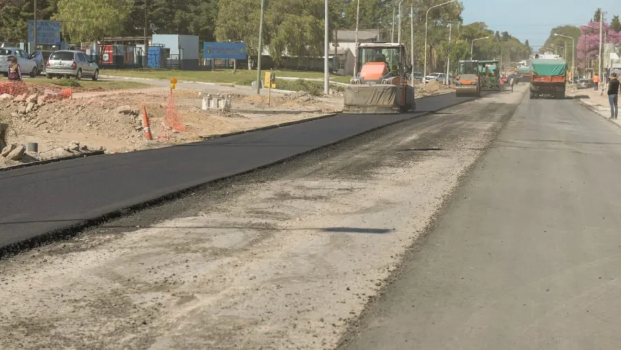 La obra integral de avenida Zanni tiene un 60% de avance La obra integral de avenida Zanni tiene un 60% de avance