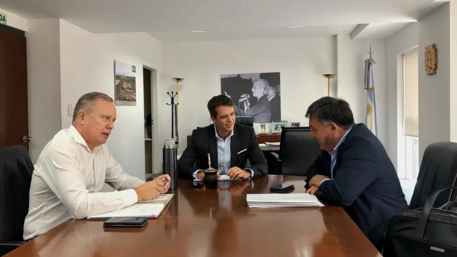 Martín Oliva con Enrique Cresto Martín Oliva con Enrique Cresto