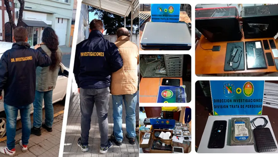Operación internacional por pornografía infantil: allanamientos y detenidos en Entre Ríos Operación internacional por pornografía infantil: allanamientos y detenidos en Entre Ríos