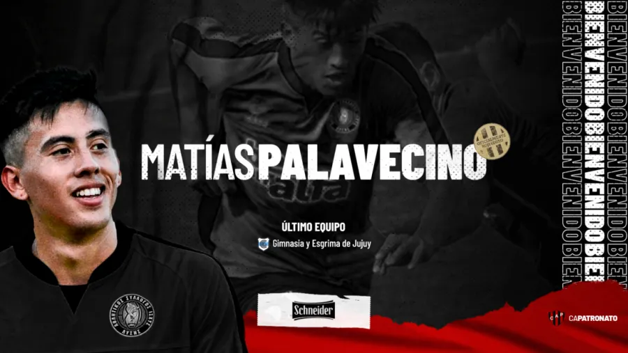 Patronato: Palavecino y Ojeda son los flamantes refuerzos y ya firmó García Guerreño Patronato: Palavecino y Ojeda son los flamantes refuerzos y ya firmó García Guerreño