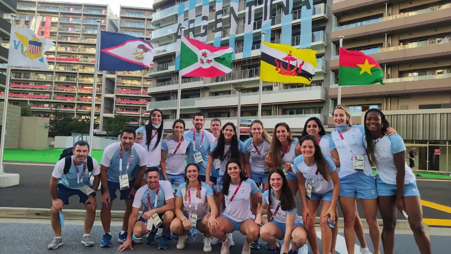 La colonense Sabrina Germanier se instaló en la Villa Olímpica con “Las Panteras” La colonense Sabrina Germanier se instaló en la Villa Olímpica con “Las Panteras”