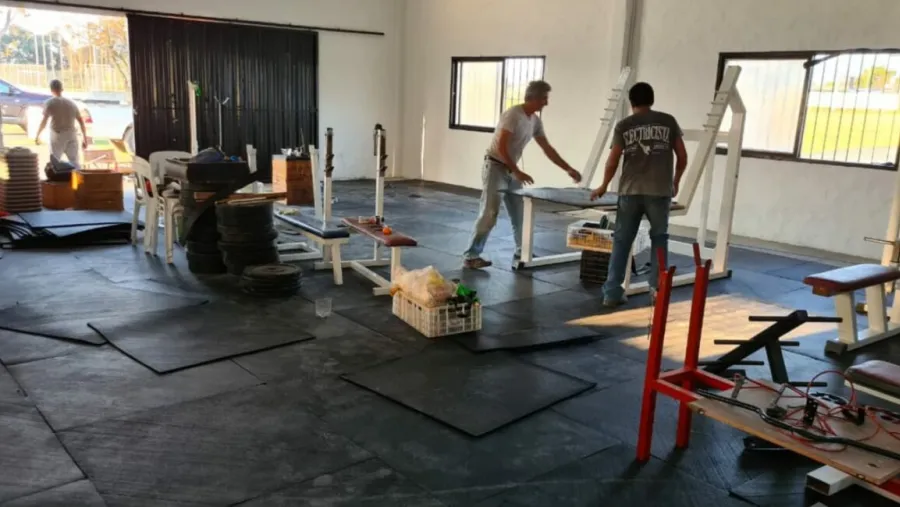 La Capillita Patronato culminó la restauración del gimnasio del predio La Capillita