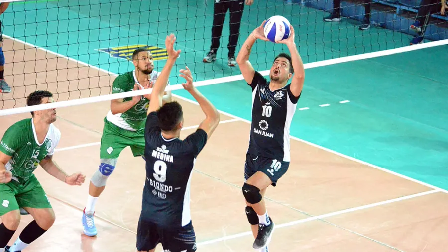 Vóley: Obras de San Juan logró su cuarto triunfo y sigue arriba en la Liga Argentina Vóley: Obras de San Juan logró su cuarto triunfo y sigue arriba en la Liga Argentina
