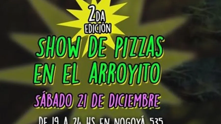 Show de Pizzas en el Arroyito Show de Pizzas en el Arroyito